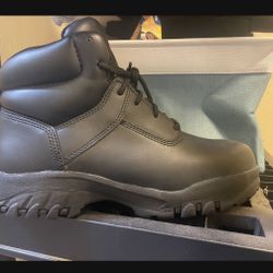 Man Red Wing Work Boot