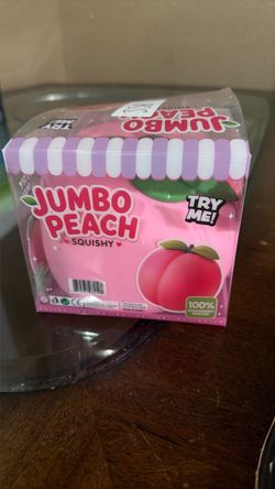 jumbo peach squishy