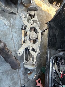 Q50 complete rear end