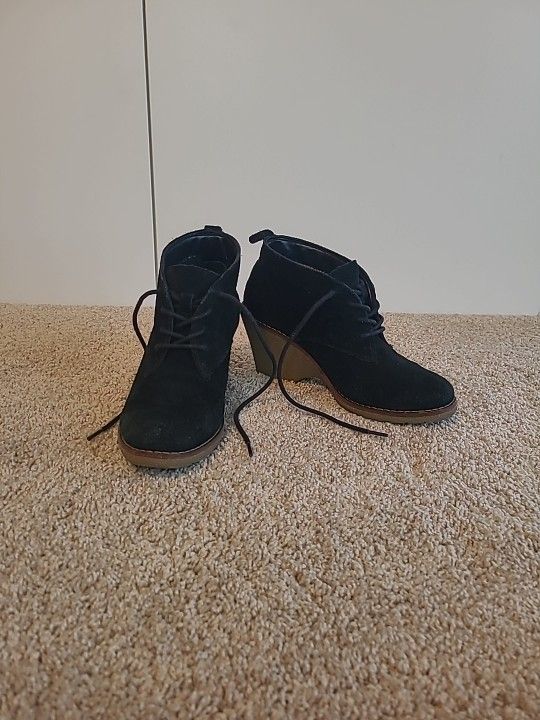 Sonoma Goods For Life Black Booties 7.5