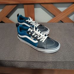 Van's Shoes, Blue And White, Size 11
