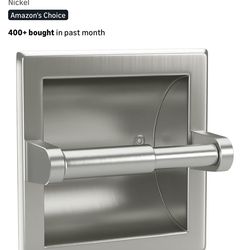 Recessed Toilet Paper Holder