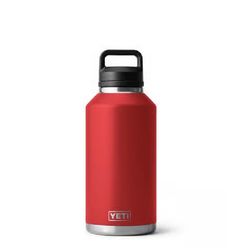 YETI Rambler 64 oz Rescue Red BPA Free Bottle with Chug Cap