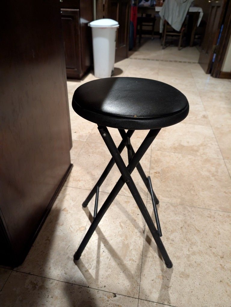 Folding Stool - Portable Indoor Counter Bar Stools