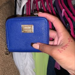 Blue Mini Wallet 