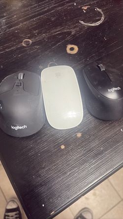 Lot of 3. Logitech x2 & Apple Magic Mouse