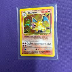 Pokemon Holo Charizard 1999 Original Base Set Charizard 