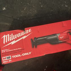 Milwaukee M18 sawzall 