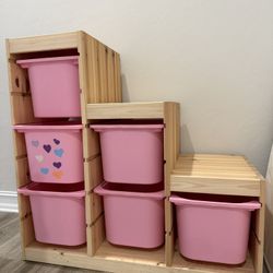 FREE IKEA KURA bunk bed, IKEA storage Stair And Gymnastics Bar