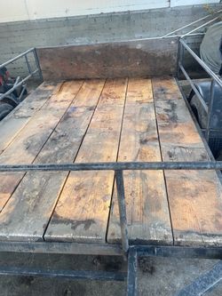 8x6 utility trailer PTI plate no paperwork first $950 takes it
