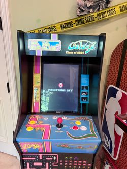 Arcade1Up Ms. Pac-Man / Galaga Class of ’81 Arcade + Riser – $325 OBO