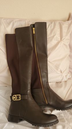 Micheal Kors Brown leather boots size 7