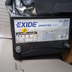 Car Battery Almost New