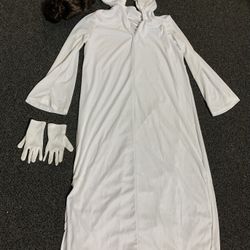 New Star Wars Yoda boy or girl size 24 month hooded robe and headpiece costume - missing belt 