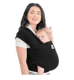 KeaBabies Wrap Carrier - Black