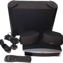 Bose 3.2.1 Series Ii Dvd Home Theater System (with remote/speakers/cables/speaker stands/BT adapter)