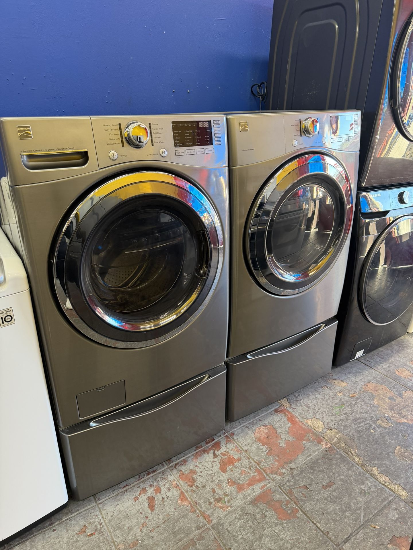 Kenmore Set Washer And Dryer 