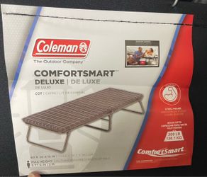 🛏️ Coleman ComfortSmart Deluxe Cot – Open Box / Like New