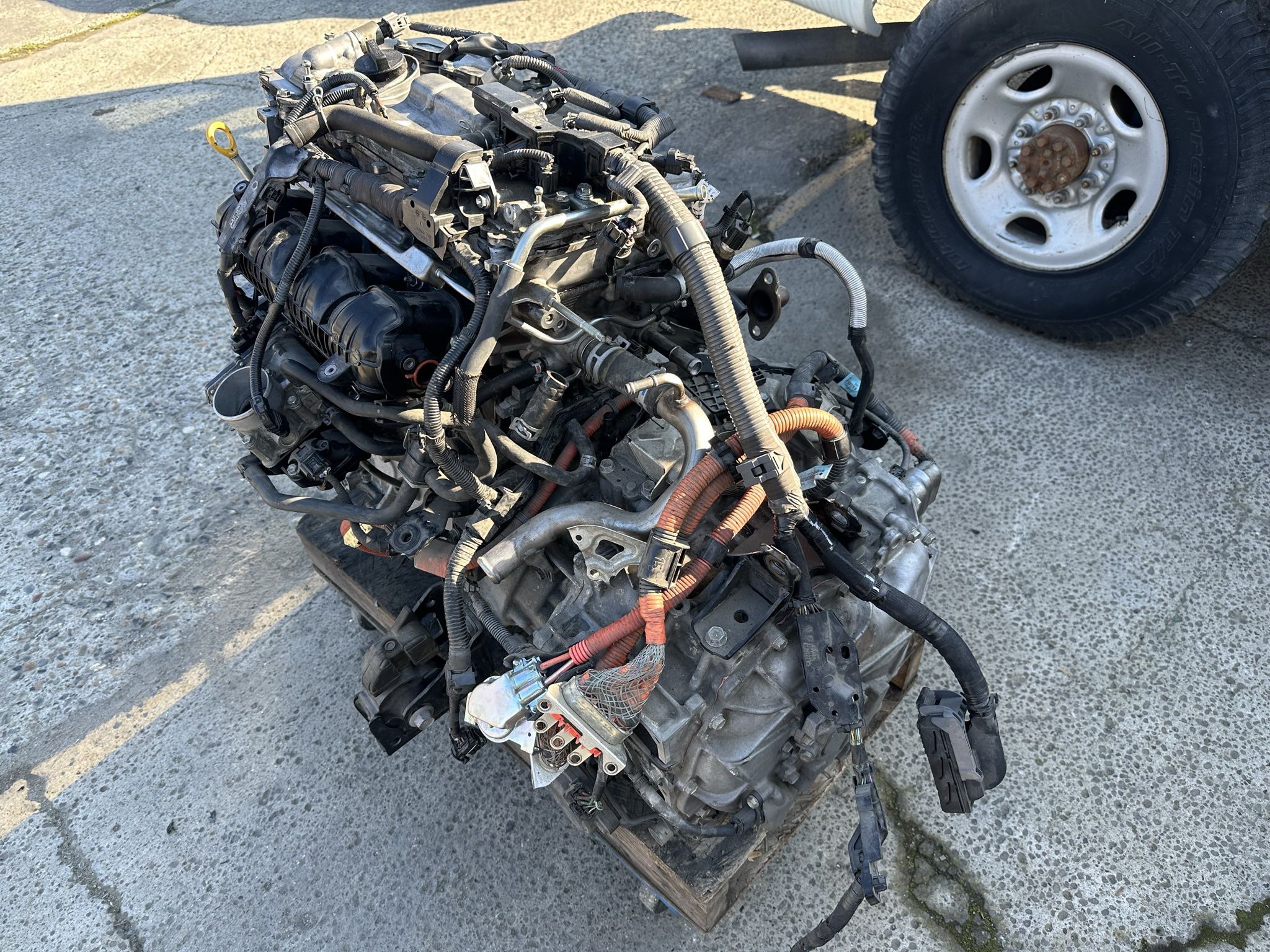 2013 Lexus CT200h Engine Transmission