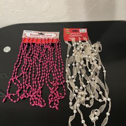 Christmas Beaded Garland For X-mas Tree
