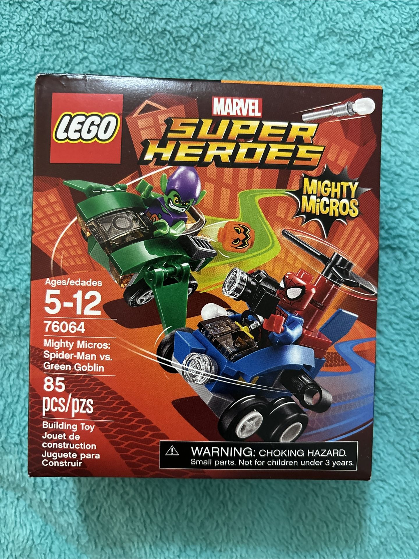 LEGO Marvel Super Heroes: Mighty Micros: Spider-Man vs. Green Goblin (76064)