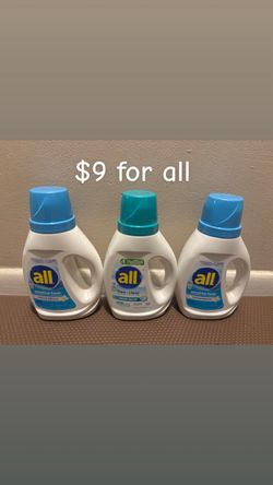 All Laundry Detergent Bundle of 3