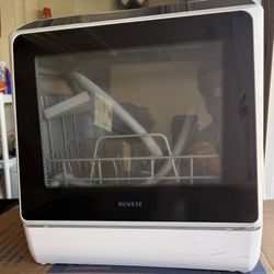 NOVETE portable Countertop Dishwasher 