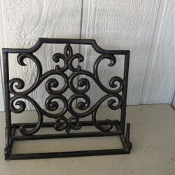 Cast Iron Cookbook Holder