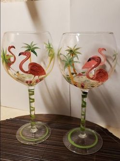 Pink Flamingo Glasses
