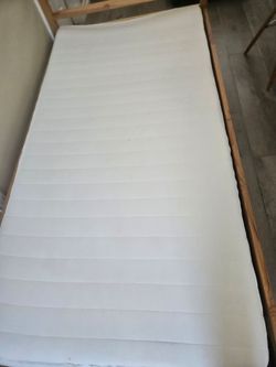 Twin bed with mattress Clean IKEA