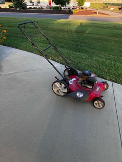 Great running traditional side discharge lawnmower, trade your broken one in!