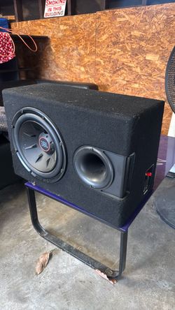 JBL subwoofer with ported box