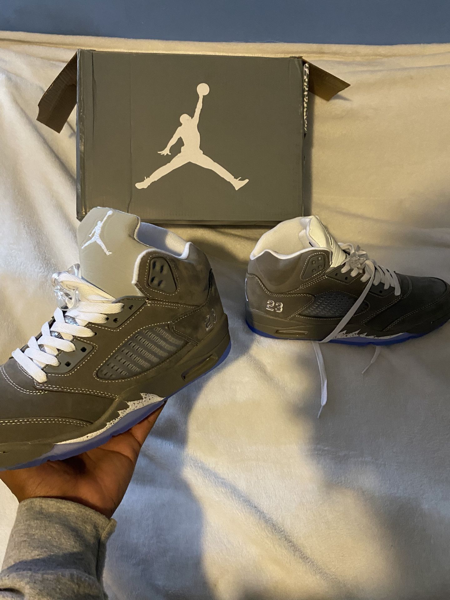 wolf grey jordan 5s