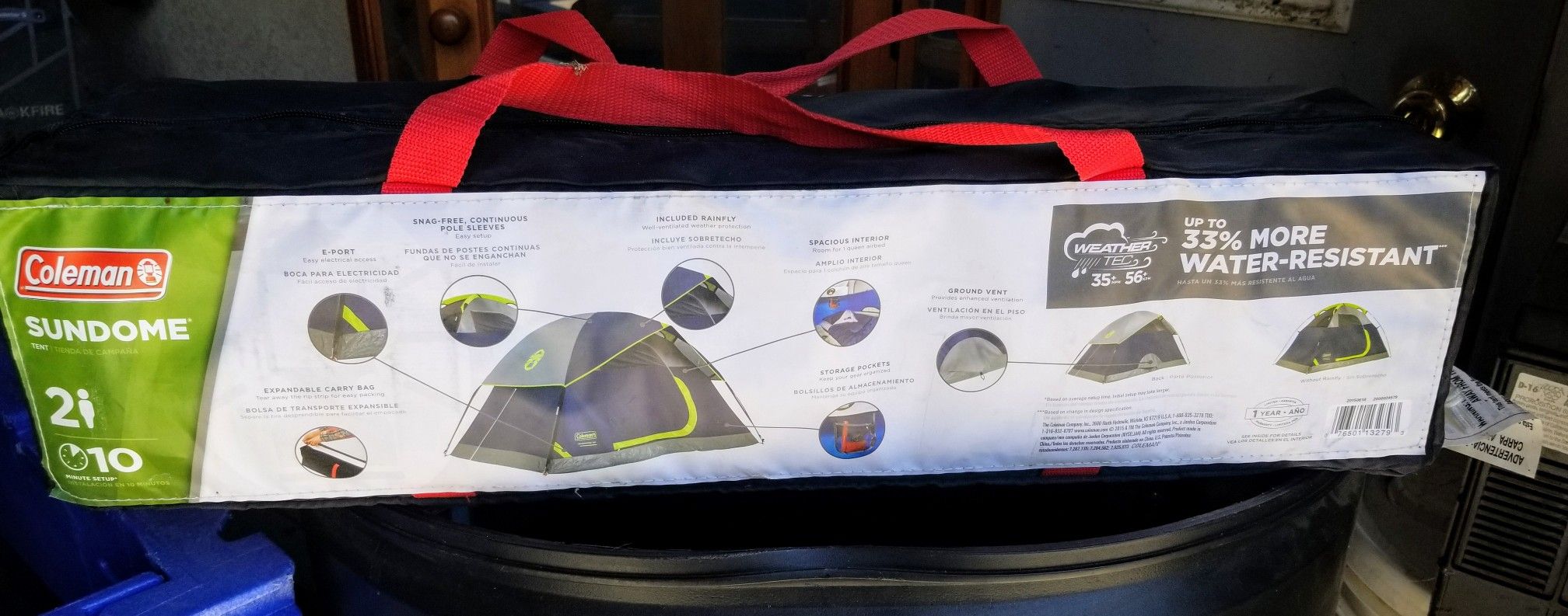 COLEMAN 2 PERSON TENT! (Brand New)!