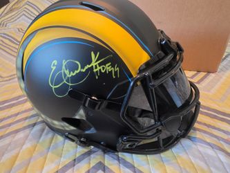 Eric Dickerson full size signed helmet