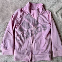 Pink Adidas Jacket Size 24 months or 2 y/o