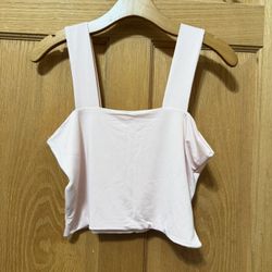 Baby Pink Crop Top - Women’s Size XL