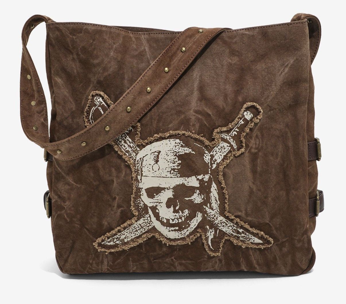 Her Universe Disney Pirates Of The Caribbean Skull Messenger Bag