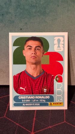Ronaldo Panini Sticker