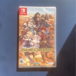 Nintendo Switch Game-Blacksmith of the Sand Kingdom