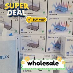 SuperBox S6 PRO  Max  Pro S6  SMART TV BOX  Ultimate TV Solution 