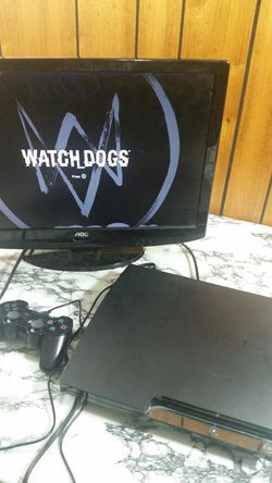 160GB Sony Playstation 3 PS3 CECH 2501A video game console with controller power and hdmi