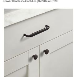 Six Pack Cabinet Poles, Antique Dark Brown