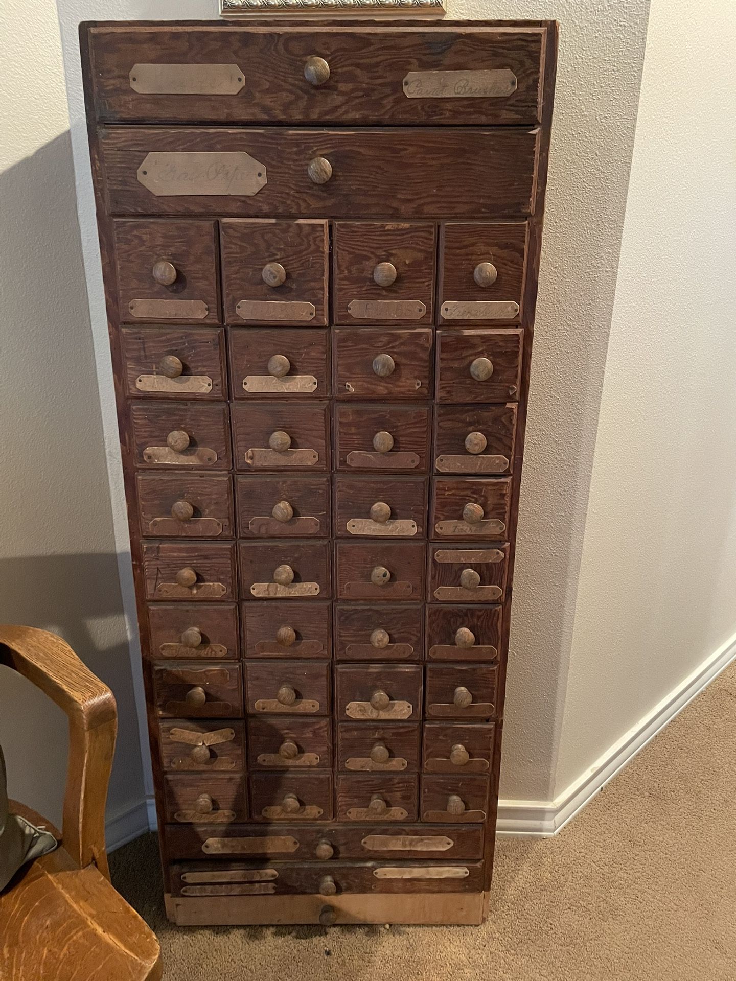 Antique Multi Drawer Chest
