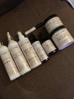 Bask and Lather hair products