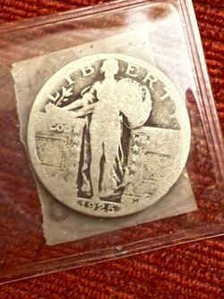 Standing Liberty silver quarter 1925