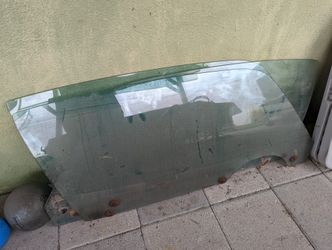 1970 Camaro Door Glass Original Greenish Blue Tint Factory Gm Not Aftermarket