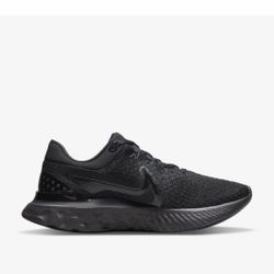 Nike React Infinity Run Flyknit 3 Triple Black DH5392-005 Men's Sneakers Shoes