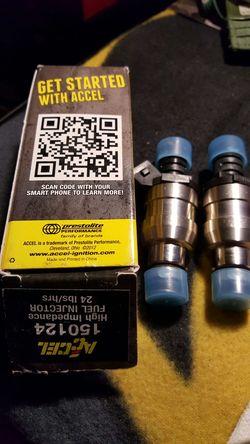 High impedance Fuel Injectors 24lbs
