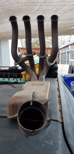 07-08 Kawasaki zx6r exhaust headers